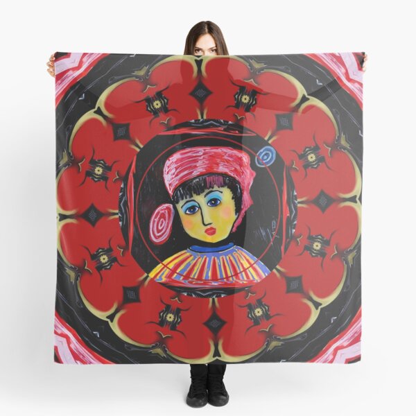 Josephine in frame Scarf