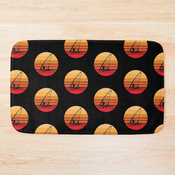 Item preview, Windsurfing Retro Sunset designed and sold by EstelleStar.
