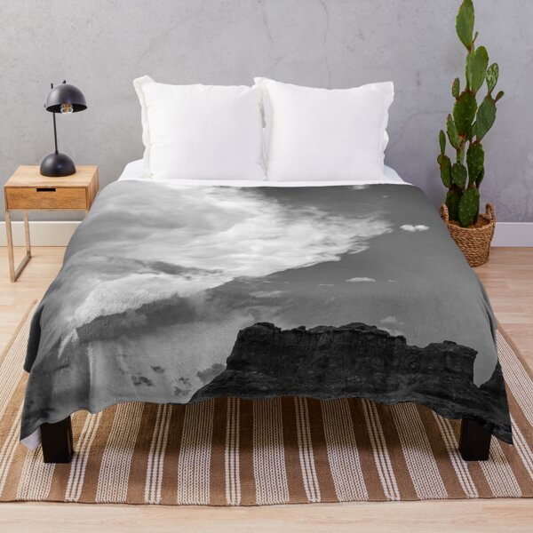 Item preview, Incoming Storm Over Badlands Black and White designed and sold by Zurickdesigns.