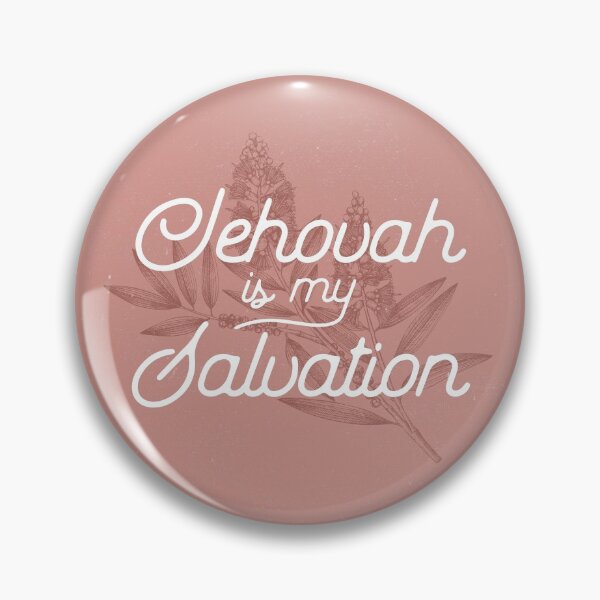 Item preview, JEHOVAH IS MY SALVATION designed and sold by Paper Bee Gift Shop.