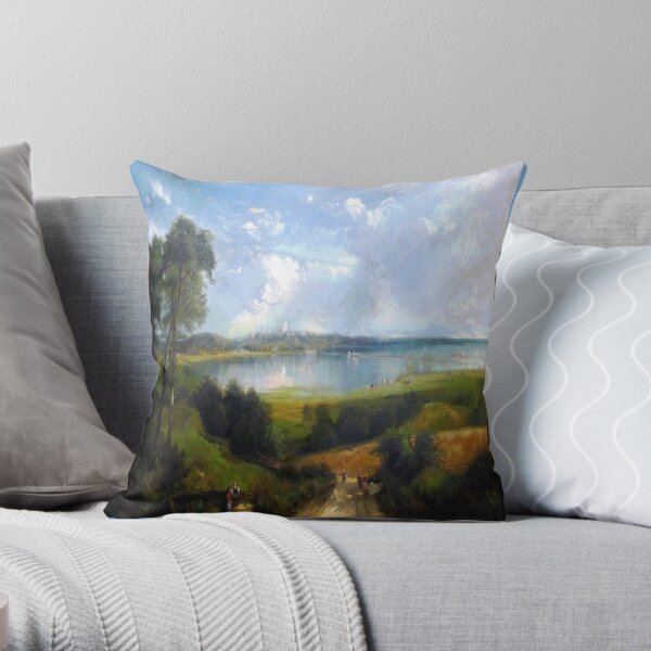 Madison in 1880 by my great great grandmother Throw Pillow