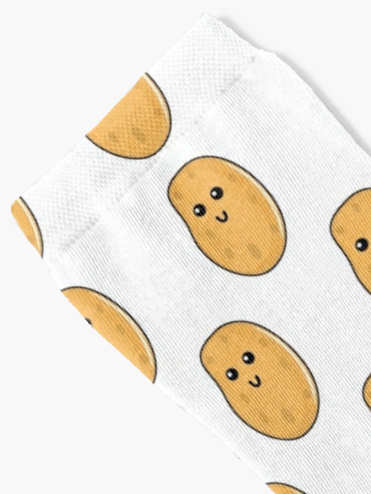 Disover Cute Potatoes - Funny Potato gift | Socks