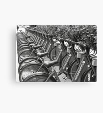 Riding Melbourne Canvas Print