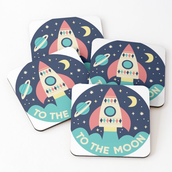 Item preview, To the moon and space designed and sold by Shopwick.