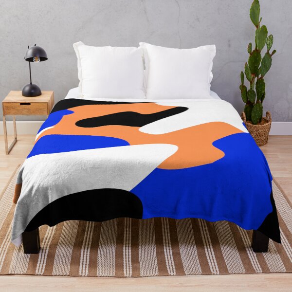 Item preview, Camo Print (Orange, Blue) designed and sold by Kadeda.