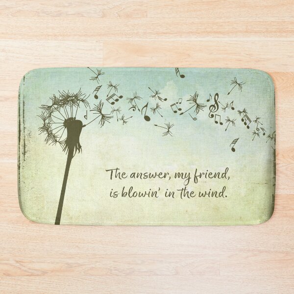 Item preview, The Answer my Friend is Blowin in the Wind designed and sold by SouthernSassArt.
