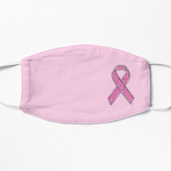 Pink Ribbon Awareness Flat Mask