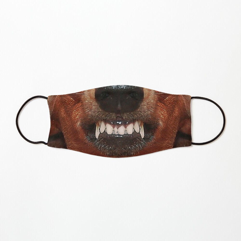 angry dog mask