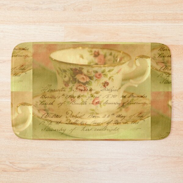 Item preview, Antique Writing with Teacup designed and sold by RachelAlbang.