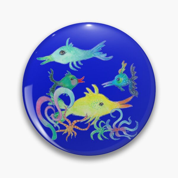 Item preview, fish underwater designed and sold by MoaMonka.