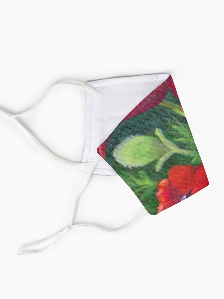 Alternate view of Poppies in the Wild Mask