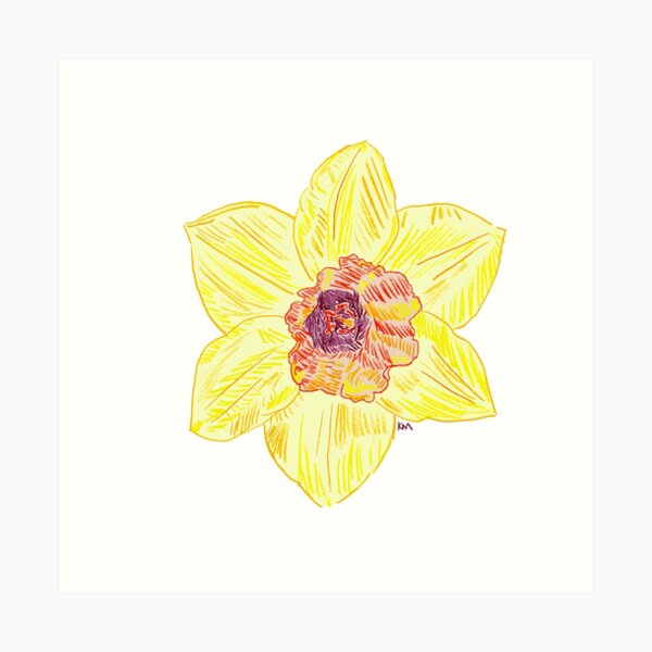 2020 04 22 Flowers Color Art Print