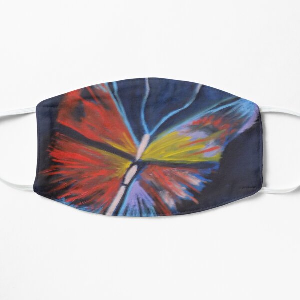 Neon Butterfly Mask