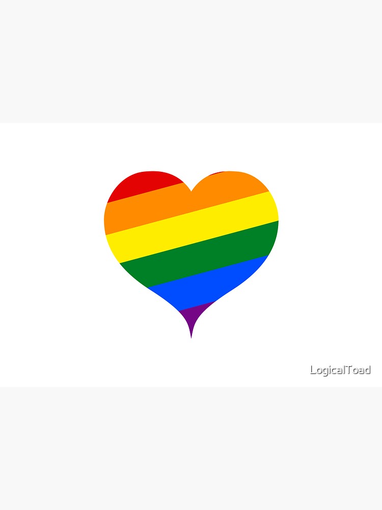 LGBTQ Heart Rainbow by LogicalToad