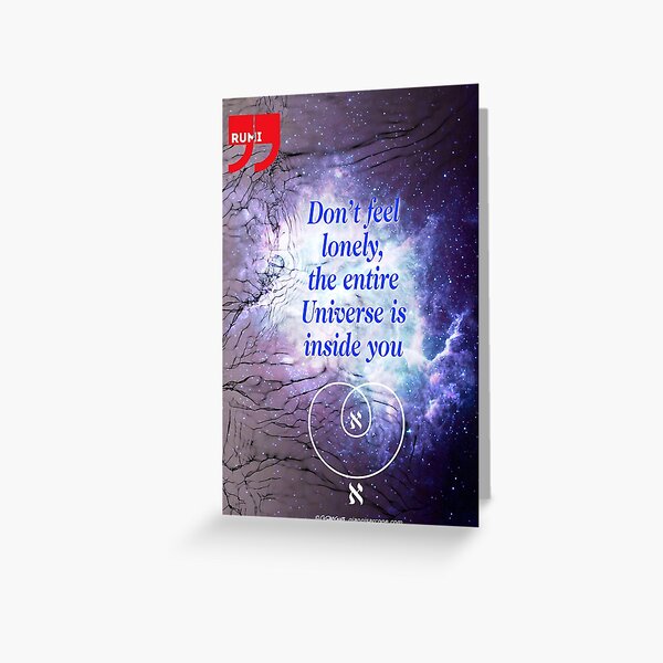Item preview, Rumi's Inspirational Quote designed and sold by Gianni A. Sarcone.