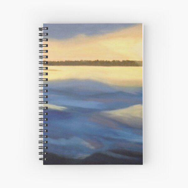 Illumination Ocean Painting Spiral Notebook