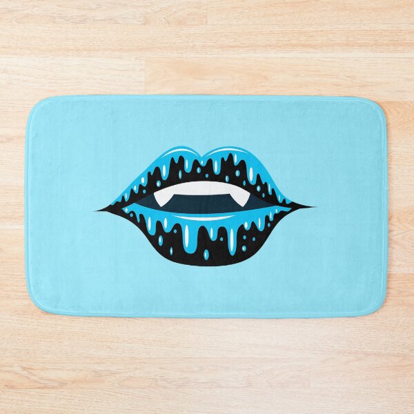 Item preview, Noir Icy Blue Lips designed and sold by MousseFashion.