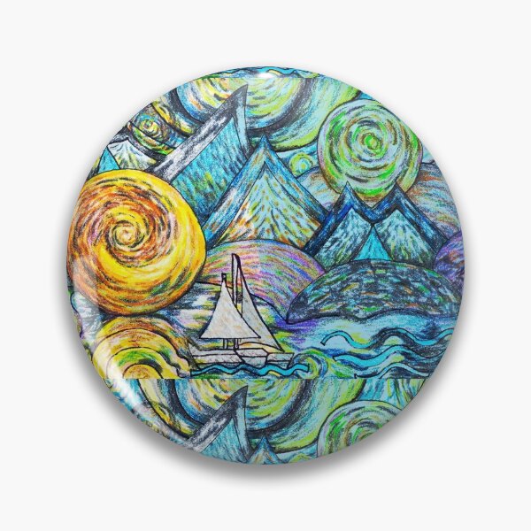 Item preview, Into the Bight, Impressionism designed and sold by Sharon Schwalbe.