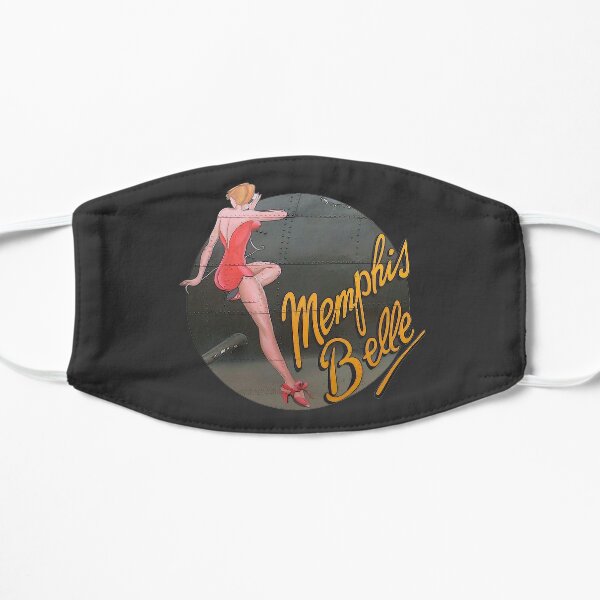 Pin-up WWII B-17 Flying Fortress Memphis Belle Mask