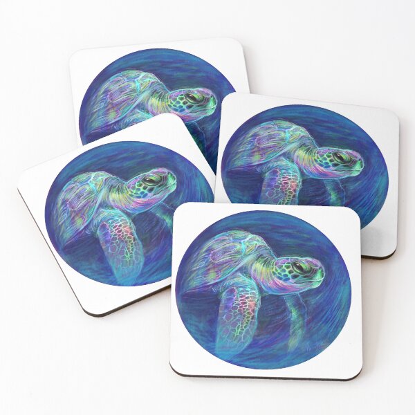 Item preview, Turtle Surf (Circle) designed and sold by Carissa LaPreal.