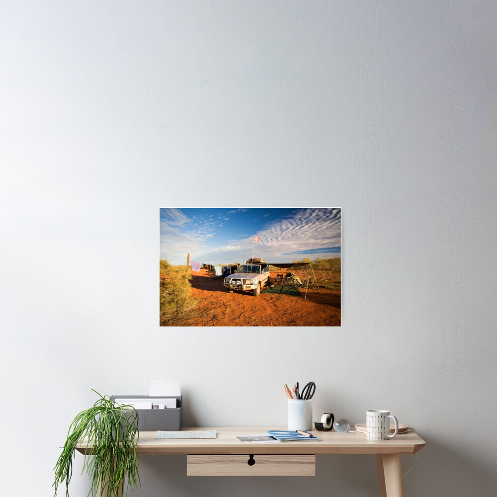 Camp at Well 33 Poster