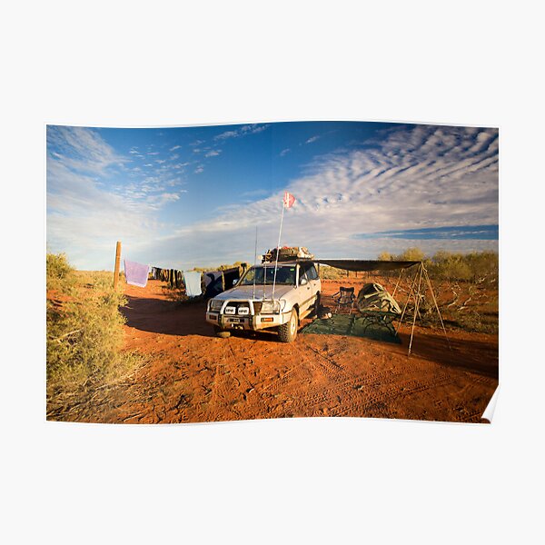 Camp at Well 33 Poster