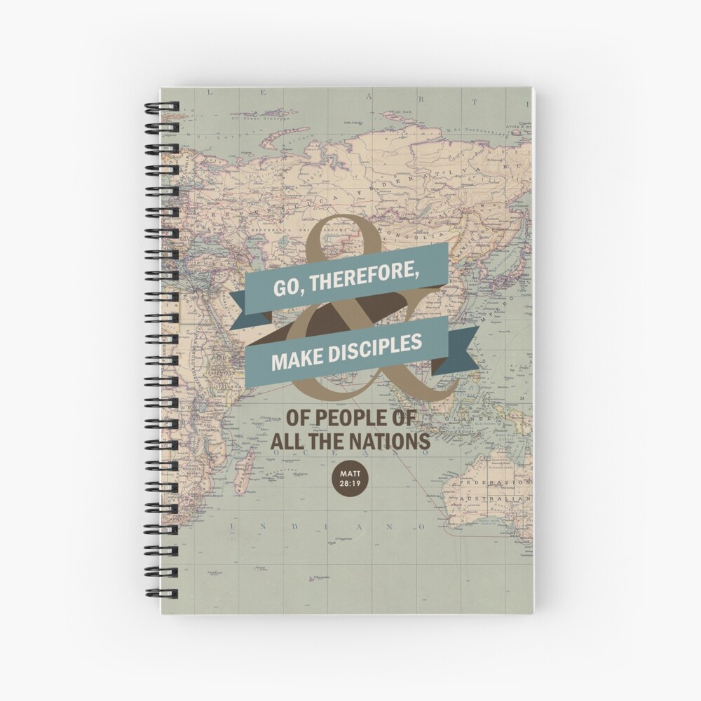Matthew 28:19 Spiral Notebook