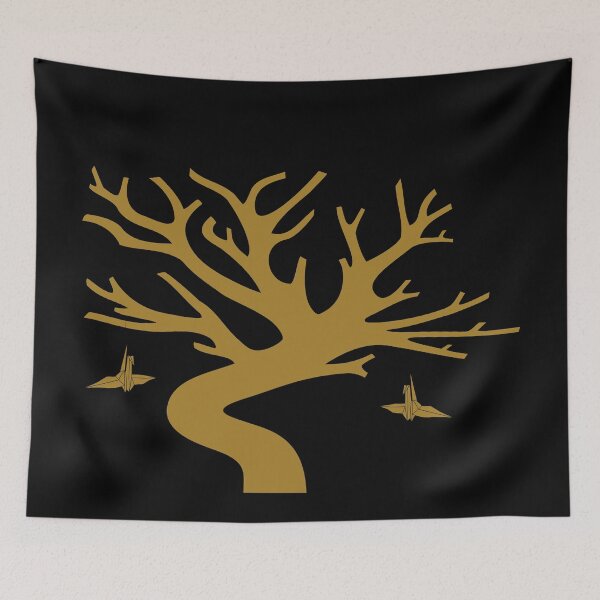 Item preview, Senbazuru Tree by The Ethyr & Medialia Gallery (Gold) designed and sold by Carbon-Fibre Media.