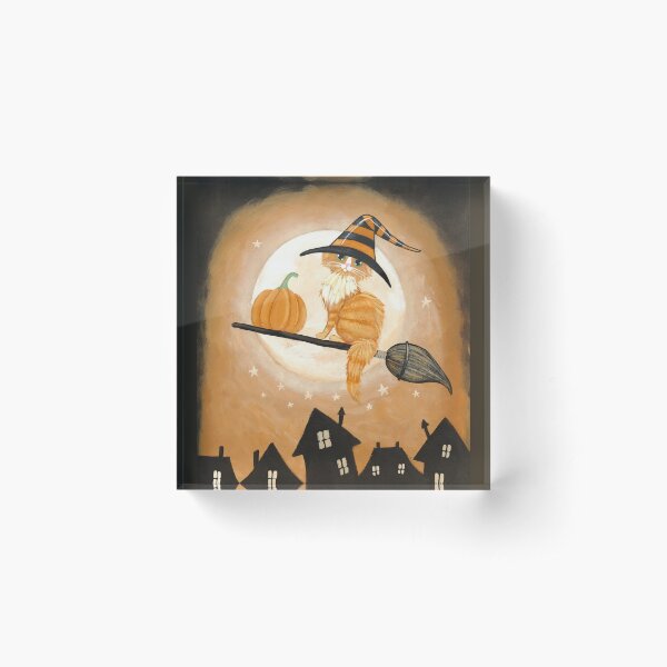 Item preview, Ginger Cat Pumpkin Delivery designed and sold by KilkennyCat Art.