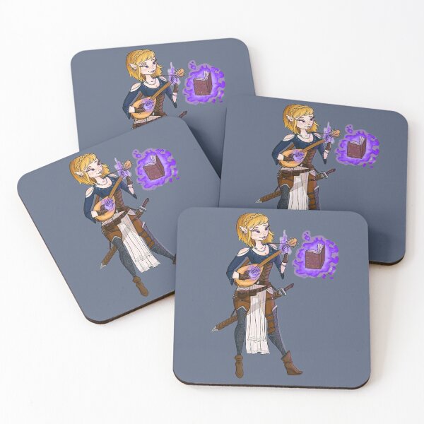 Item preview, Half-elf Bard designed and sold by Alexa Martin.