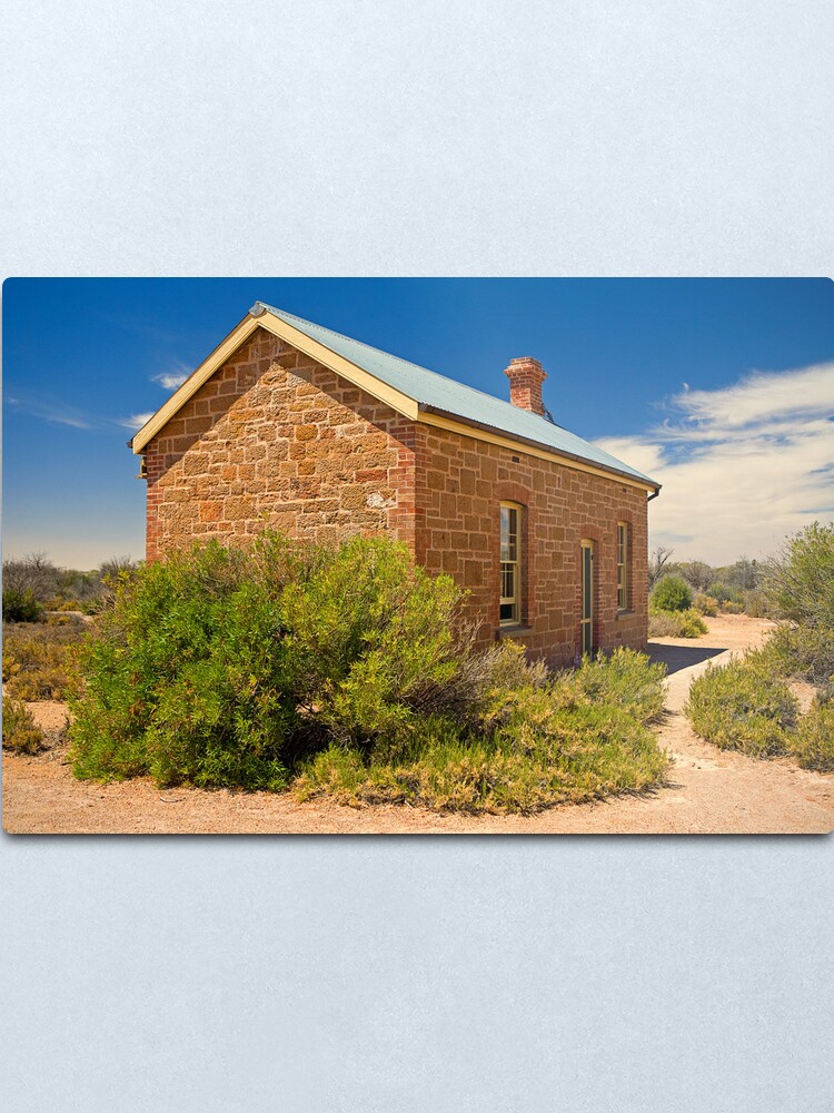 Alternate view of Coward Springs Railway Hut Metal Print