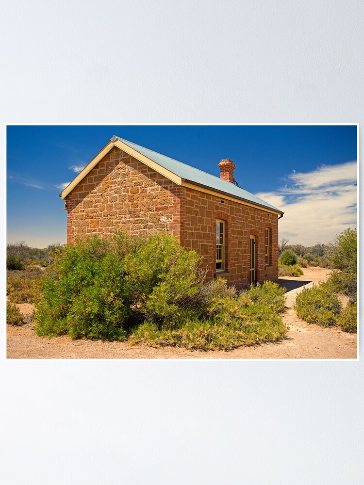 Thumbnail 2 of 3, Poster, Coward Springs Railway Hut designed and sold by Richard Windeyer.