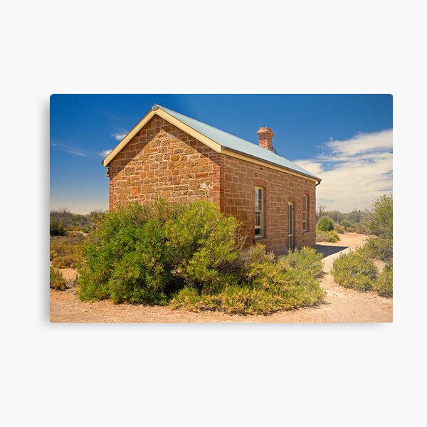 Coward Springs Railway Hut Metal Print