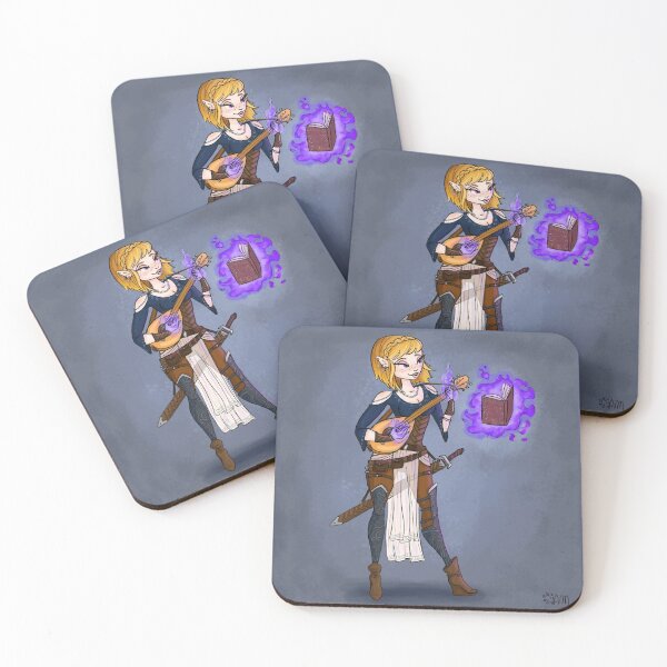 Item preview, Half-Elf Bard designed and sold by Alexa Martin.