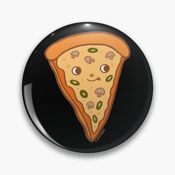 Artikelvorschau, Veggie Pizza Slice- Pilz und Oliven, lecker! entworfen und verkauft von abamber.