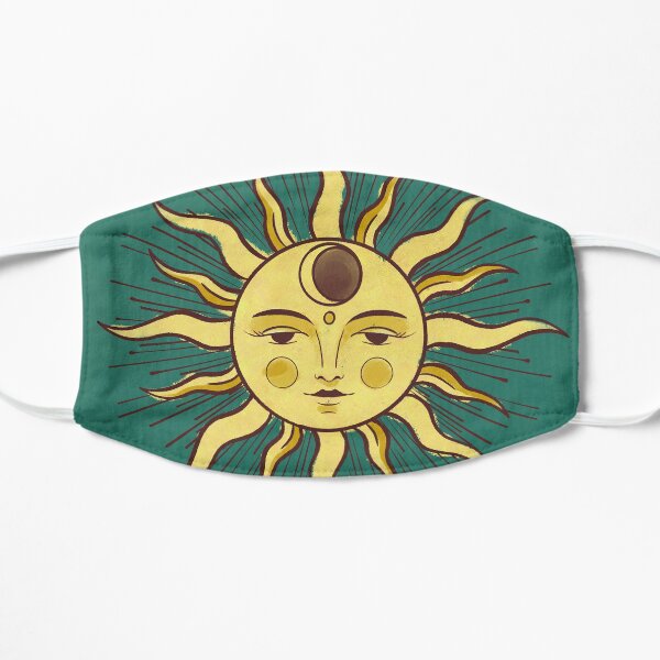Vintage Sun Flat Mask
