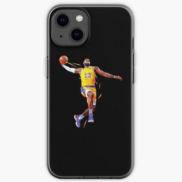 LeBron James lowpoly iPhone Soft Case
