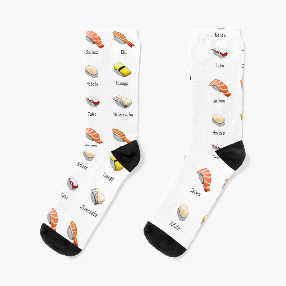 Gifts For Sushi Lovers  Sushi Socks By Socksmith Design