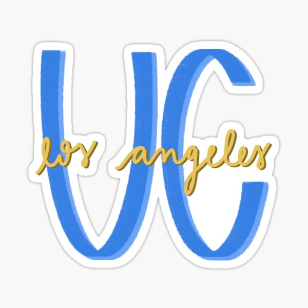 los angeles california Sticker