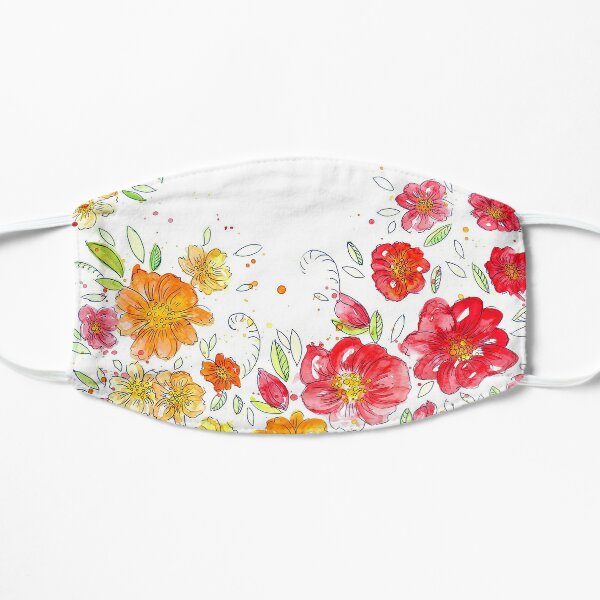 Climbing Flowers Small Mask
