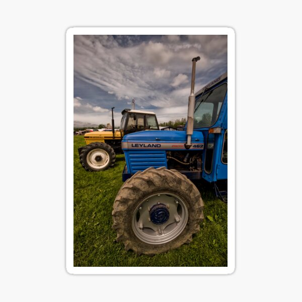 Leyland and Marshall Tractors Sticker