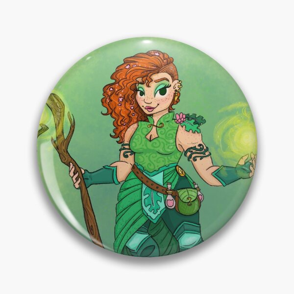 Item preview, Halfling Druid designed and sold by Alexa Martin.