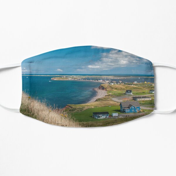 paysage des Îles-de-la-Madeleine Masque sans plis