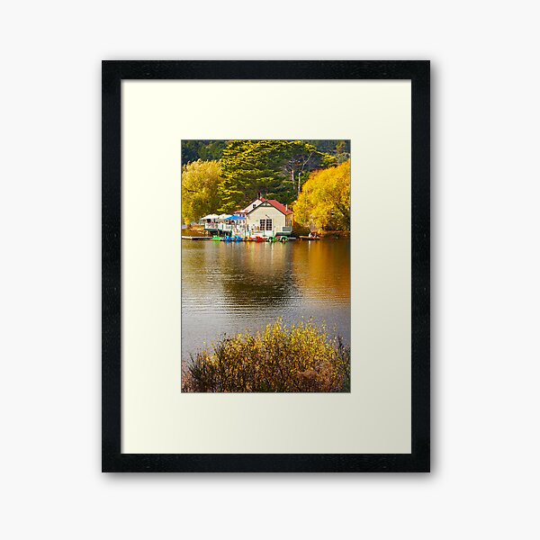 Lake Daylesford Framed Art Print