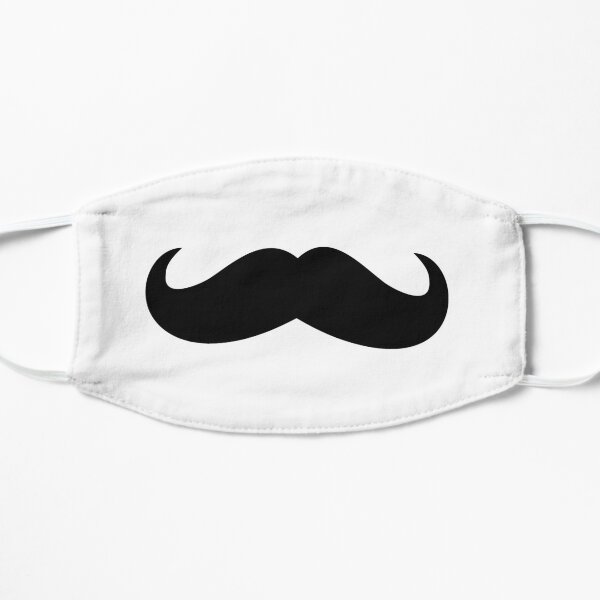 Mustache Flat Mask