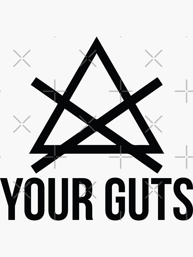 "Do not bleach your guts " Sticker for Sale by ohdesigno Redbubble