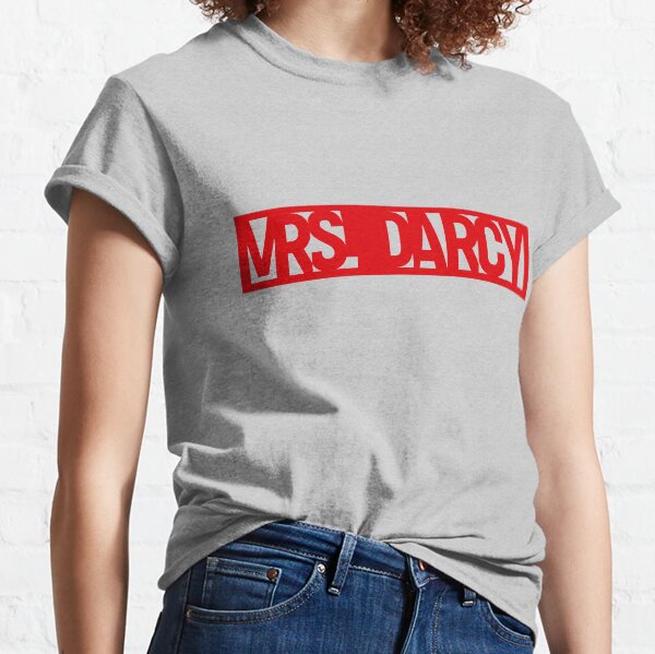 Call me Mrs Darcy Pride and Prejudice Classic T-Shirt