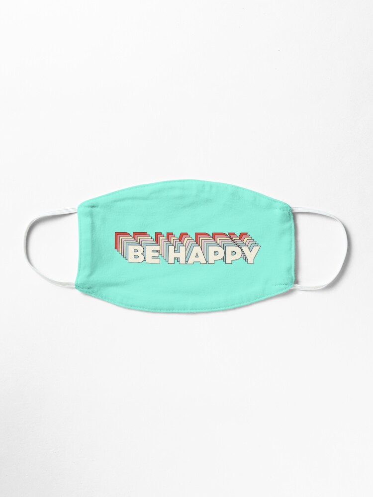 Alternate view of Don't worry, Be Happy Mask
