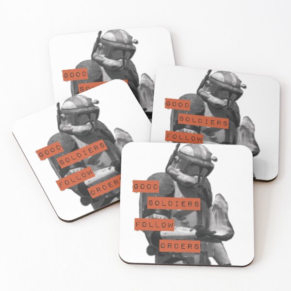 Item preview, Good Soldiers Follow Orders - Commander Cody designed and sold by jessbeees.