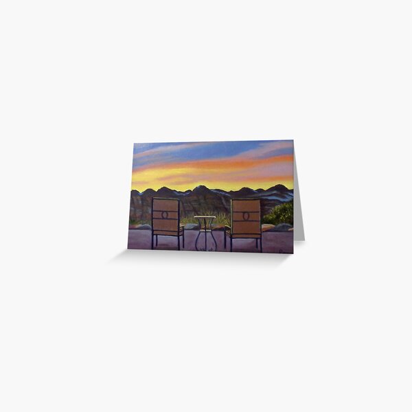 Mt. Zion Sunrise Greeting Card